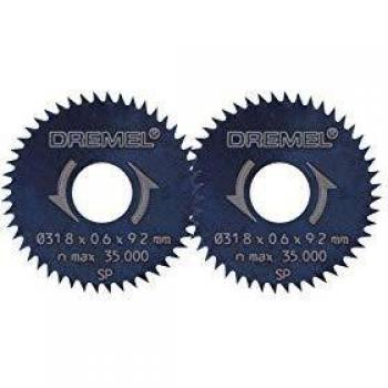 Lames à découper Dremel 546 – double lot – 31,8 mm – mini‑scie 670