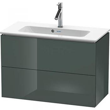 Mueble Bajo Lavabo Compacto L‑Cube con Acabado Glossy Doloaveci Grey – Duravit