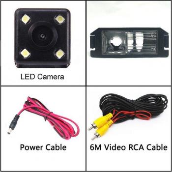 Cámara de visión trasera para Hyundai i10 i20 i30 Elantra GT Touring 07-17 Dodge i10