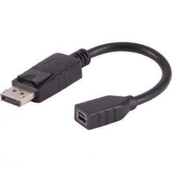 SHIVERPEAKS Mini DisplayPort Female to DisplayPort Male Adapter