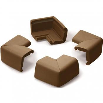 Grand Modèle Mousse Anti-Choc 4 Coins Chocolat – Prince Lionheart