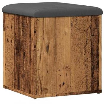 VidaXL Holzwerkstoff Sitzbank mit Stauraum 42x42x45 cm