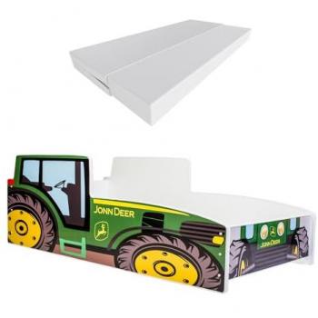 Tractor de Cama Verde 160x80 Incluye Colchón