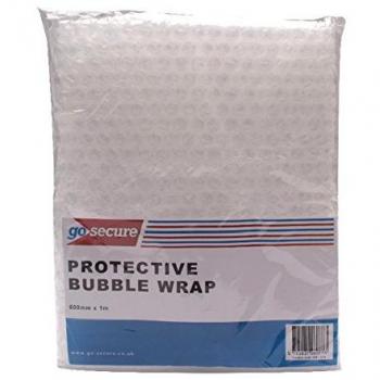 GoSecure Bubble Wrap Sheets 600mmx1m Clear Pack of 6 PB02290 PB02290
