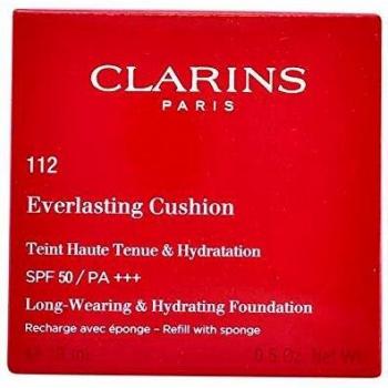 Clarins Nachfüllpack Everlasting Cushion Foundation SPF 50, 112 Amber, 13 ml