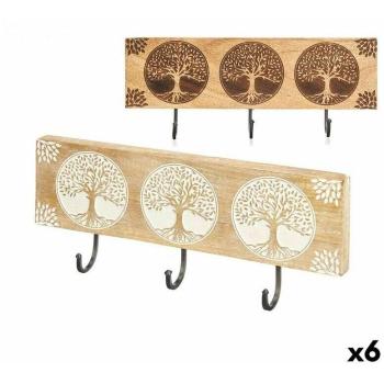 Perchero Decorativo de Madera de Mango