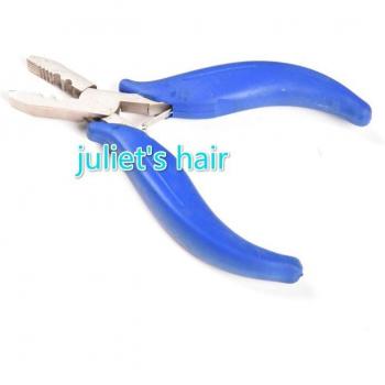 Blue Rust‑Proof 3‑Hole Multi‑Function Hair Extension Pliers