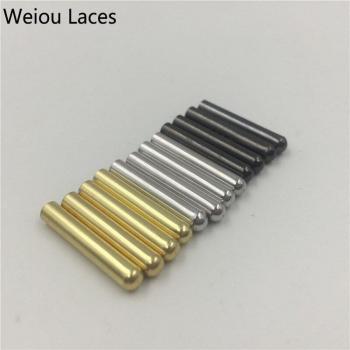 Lot de 3.8 Aglets Métalliques Weiou