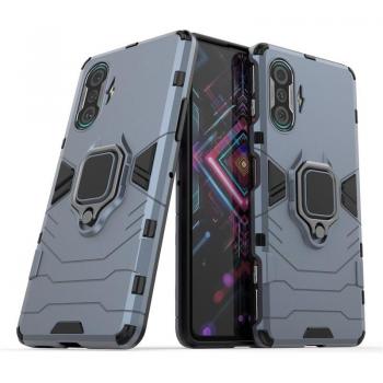Funda con soporte y anillo magnético para Xiaomi Redmi K40 Gaming