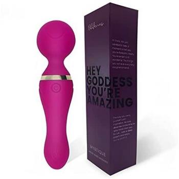 Deep Purple Mystique Wand Massager by OhVenus with Powerful Motor