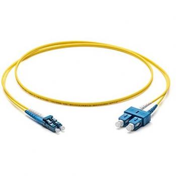 Corning LWL-Patchkabel Duplex LC/SC OS2 9/125, 1m, gelb