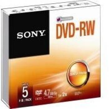 Sony DVD-RW Disk (5x Writing Speed)