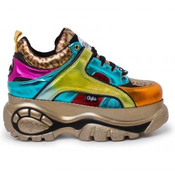 Buffalo Women's Metallic Vegan Sneakers