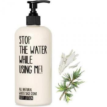 STOP THE WATER WHILE USING ME! Weiße Salbei-Zeder Lotion (500ml)