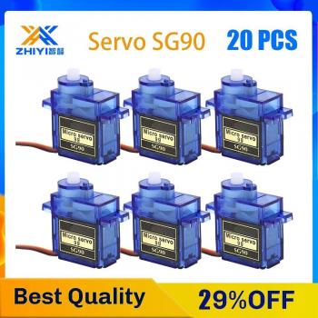 9G SG90 Mini Servo für Modellbau und Roboter, 3 bis 20 Stück