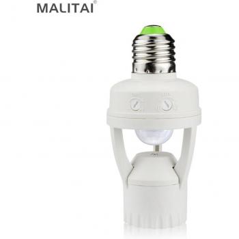 Light Control E27 PIR Motion Sensor Bulb Holder