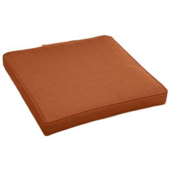 Acolchado Korai Terracota Hespéride 40x40x4 con Velcro