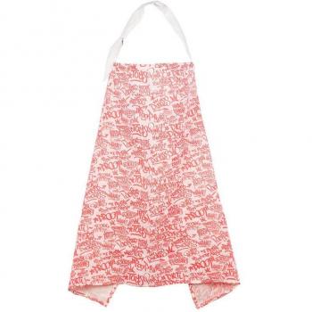 Tablier d'allaitement grande taille en mousseline