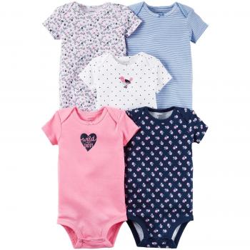 Carter's 5-Pack Baby Girl Onesies