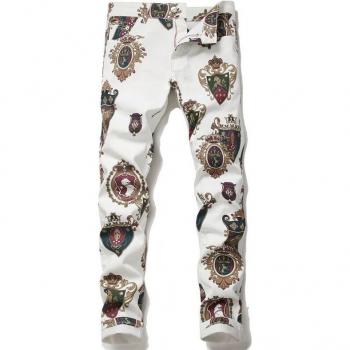 Ropa de Calle Punk Jeans Hombre