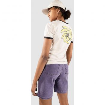 Element T-Shirt „Yarnhill Ringer“ – Hafermilch Beige