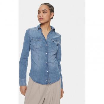 Liujo Chemise en Jean Bleu Foncé Taille 40 Femme