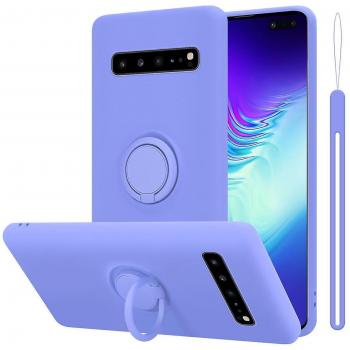 Custodia Cadorabo in silicone per Samsung Galaxy S10 5G, Viola
