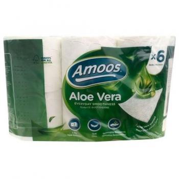 Papel higiénico extra suave XL Ecodecor Amoos Aloe Vera