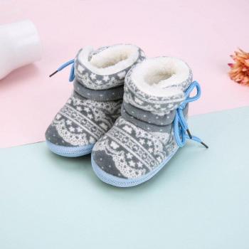 Botas de Invierno con Patrón para Niños