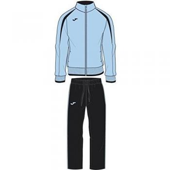 Vístelo: Chandal Celeste-Black Joma