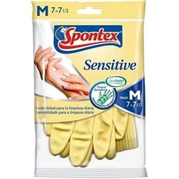 Guantes Spontex Sensitive Talla M