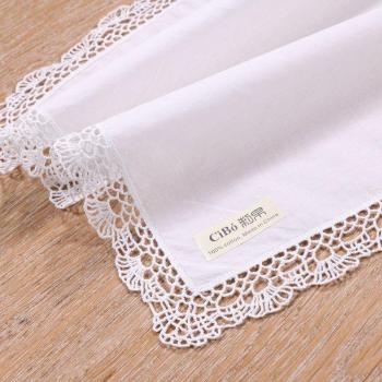 Elegante Pañuelo de Encaje para Mujeres