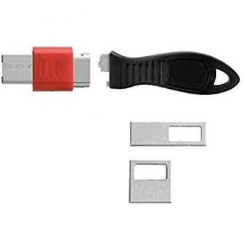 Kensington K67913WW USB Port Lock with Blockers