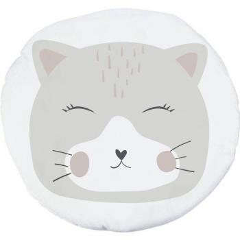Tapis RNT Chat Rose 120x120 cm