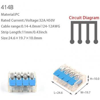 10 PCS Universal Wire Connector Terminals
