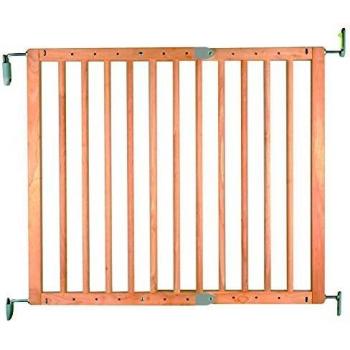 Barrière de sécurité fixe Nidalys 69-107cm Bois naturel