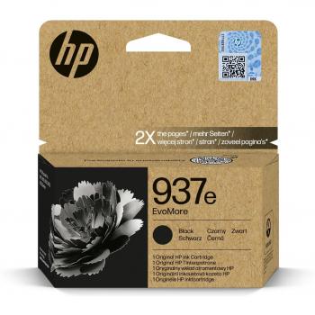 HP 937E EvoMore Original Schwarz Tintenpatrone für Officejet Pro 9110b