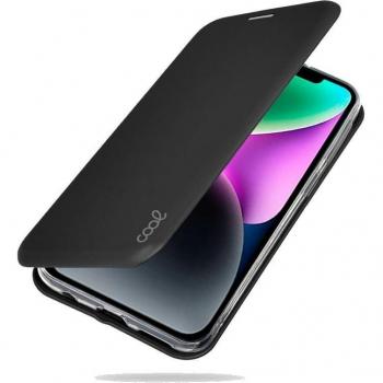 Coque rabattable Noir Cool Elegance iPhone 14