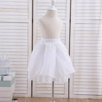 Pantalones de entrenamiento de poliéster, para niñas, 0-12 años, blanco puro, 3 capas, tallas pequeña-mediana-grande