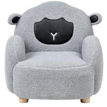Sedia per Bambini “Flock” Grigia – Beliani