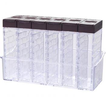 Kitchen Essentials: 6‑Part Salt & Pepper Containers