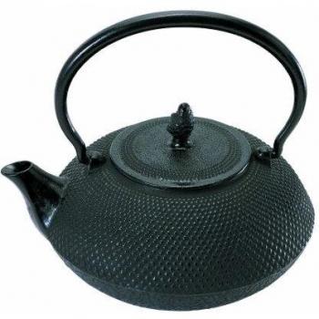 Beka Tetera Negra Pequeña 0.6 L, Ideal para Placas