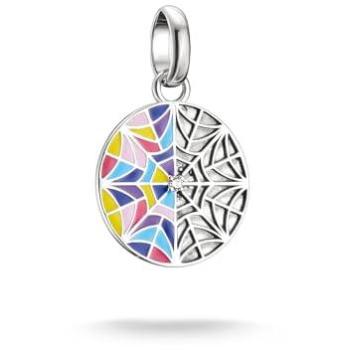 Thomas Sabo Silver Wednesday Enamel Window Pendant