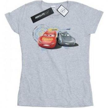 Disney Cars Lightning Vs Storm Ladies Cotton Shirt