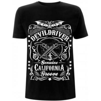 Blusa DevilDriver Unisex Adulto con Diseño Cortado y Estampado Retro en Algodón