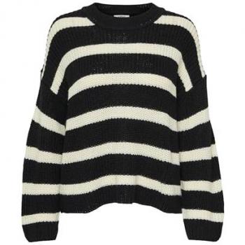 JDY Strickpullover JDYJUSTY L/S STRIPE PULLOVER KNT NOOS