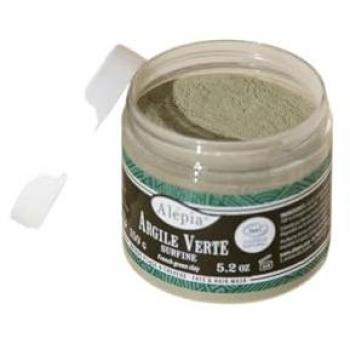 Masque Visage & Cheveux Argile Verte Surfine 150g Alepia