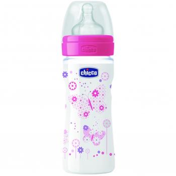 Biberon Chicco 70723.100 Silicone Flusso 250ml