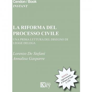 La riforma del processo civile. Una prima lettura del disegno di legge del...