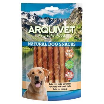 Arquivet Twist con Pato Enrollado 13 cm (Perros , Snacks , Naturales)